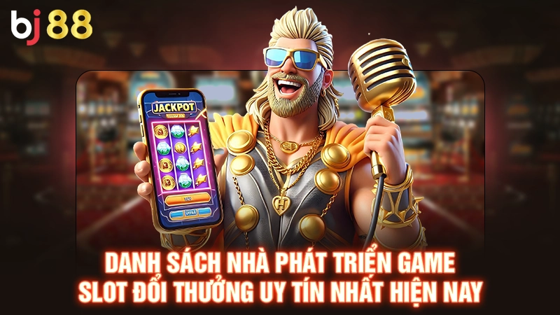Danh sách nhà phát triển game slot đổi thưởng uy tín nhất hiện nay